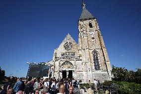 Olivier Marleix Funeral - Anet