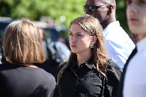 Olivier Marleix Funeral - Anet