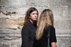 Olivier Marleix Funeral - Anet