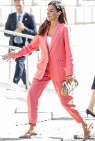 Queen Letizia At AECID - Madrid