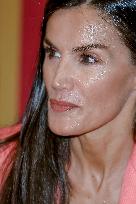 Queen Letizia At AECID - Madrid