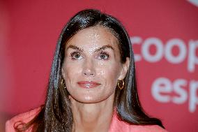 Queen Letizia At AECID - Madrid