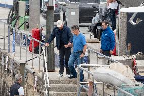King Juan Carlos Goes Sailing With Pedro Campos - Spain