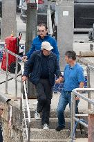 King Juan Carlos Goes Sailing With Pedro Campos - Spain