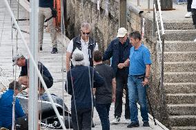 King Juan Carlos Goes Sailing With Pedro Campos - Spain