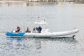 King Juan Carlos Goes Sailing With Pedro Campos - Spain