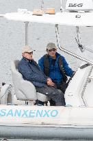 King Juan Carlos Goes Sailing With Pedro Campos - Spain