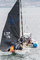 King Juan Carlos Goes Sailing With Pedro Campos - Spain