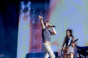 Benson Boone Performs At Mad Cool 2025 - Spain