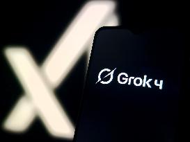 Illustration Grok 4