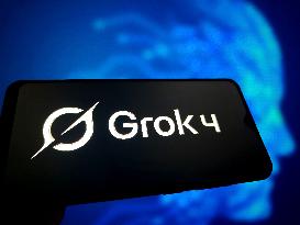 Illustration Grok 4