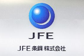 JFE Steel signage and logo