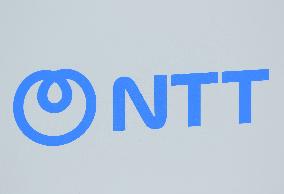 NTT signage and logo