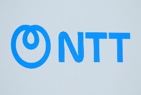NTT signage and logo