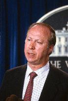 David Gergen Briefs the Press