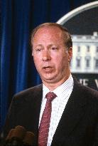David Gergen Briefs the Press