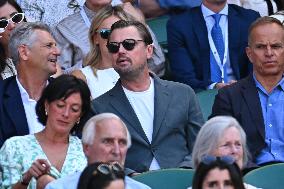 Wimbledon - Leonardo DiCaprio In The Stands