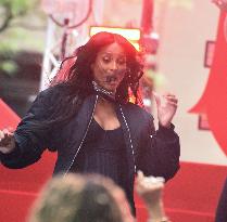 Ciara Performs On NBC's Today - NYC
