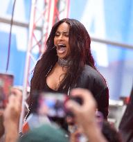 Ciara Performs On NBC's Today - NYC