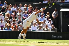 Wimbledon - Semi Final Round - Carlos Alcaraz v Taylor Fritz