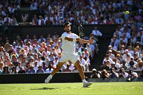 Wimbledon - Semi Final Round - Carlos Alcaraz v Taylor Fritz