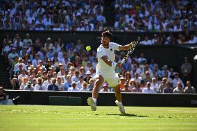 Wimbledon - Semi Final Round - Carlos Alcaraz v Taylor Fritz