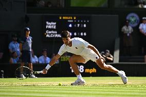 Wimbledon - Semi Final Round - Carlos Alcaraz v Taylor Fritz