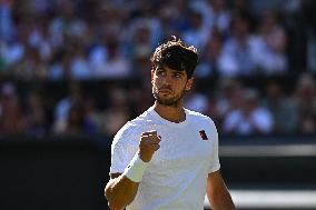 Wimbledon - Semi Final Round - Carlos Alcaraz v Taylor Fritz