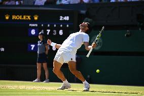 Wimbledon - Semi Final Round - Carlos Alcaraz v Taylor Fritz