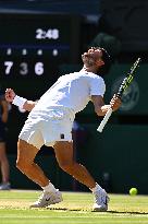 Wimbledon - Semi Final Round - Carlos Alcaraz v Taylor Fritz