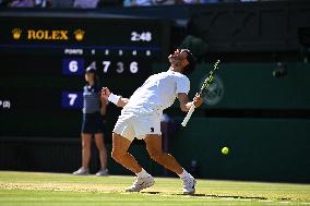 Wimbledon - Semi Final Round - Carlos Alcaraz v Taylor Fritz