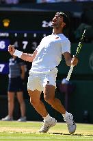 Wimbledon - Semi Final Round - Carlos Alcaraz v Taylor Fritz