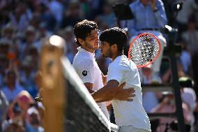 Wimbledon - Semi Final Round - Carlos Alcaraz v Taylor Fritz