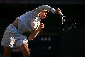 Wimbledon - Semi Final Round - Jannik Sinner vNovak Djokovic
