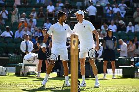 Wimbledon - Semi Final Round - Jannik Sinner vNovak Djokovic