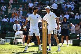 Wimbledon - Semi Final Round - Jannik Sinner vNovak Djokovic