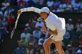Wimbledon - Semi Final Round - Jannik Sinner vNovak Djokovic