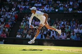 Wimbledon - Semi Final Round - Jannik Sinner vNovak Djokovic