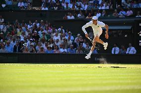 Wimbledon - Semi Final Round - Jannik Sinner vNovak Djokovic