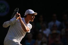 Wimbledon - Semi Final Round - Jannik Sinner vNovak Djokovic
