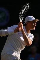 Wimbledon - Semi Final Round - Jannik Sinner vNovak Djokovic