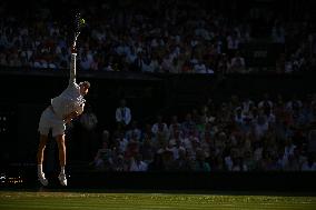 Wimbledon - Semi Final Round - Jannik Sinner vNovak Djokovic