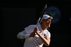 Wimbledon - Semi Final Round - Jannik Sinner vNovak Djokovic