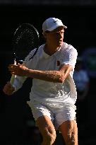 Wimbledon - Semi Final Round - Jannik Sinner vNovak Djokovic