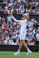 Wimbledon - Semi Final Round - Jannik Sinner vNovak Djokovic