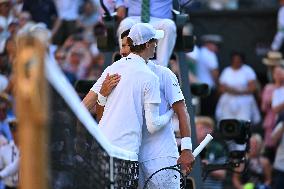 Wimbledon - Semi Final Round - Jannik Sinner vNovak Djokovic