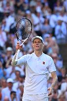 Wimbledon - Semi Final Round - Jannik Sinner vNovak Djokovic