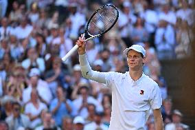 Wimbledon - Semi Final Round - Jannik Sinner vNovak Djokovic