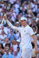 Wimbledon - Semi Final Round - Jannik Sinner vNovak Djokovic