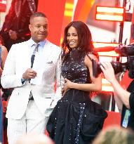 Ciara Performs On NBC's Today - NYC
